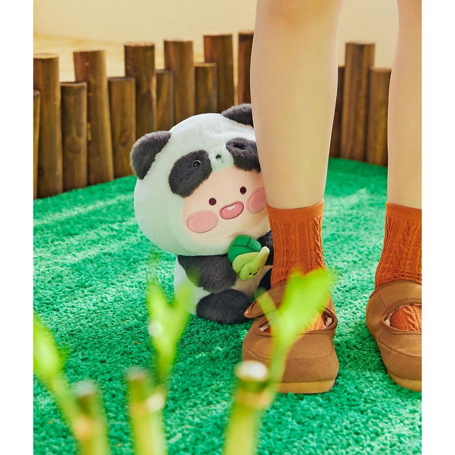 Kakao Friends - FRIENDZOO Panda Plush Doll (Little Apeach)
