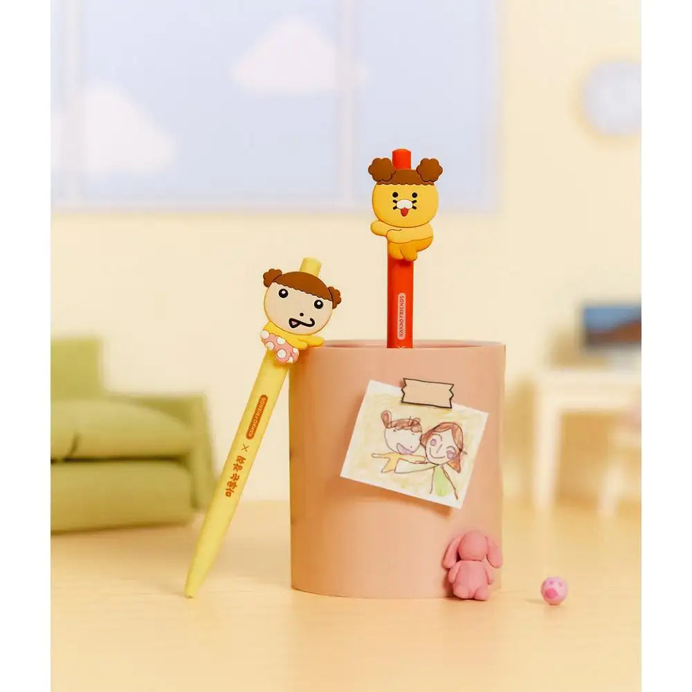 Maru Is a Puppy x Kakao Friends - Maru Choonsik Gel Pen Set (2P) - Webtoon Friends - Gel Pen - Harumio