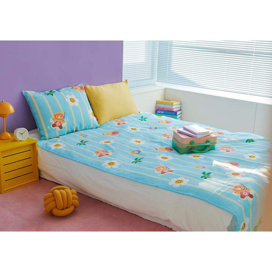 Wiggle Wiggle x Kakao Friends - Choonsik Single Blanket & Pillow Cover - Wiggle Wiggle x Kakao Friends - Duvet - Harumio