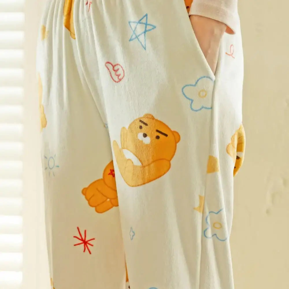 Kakao Friends - Drawing Sleep Pants - Kakao Friends - Pants - Harumio