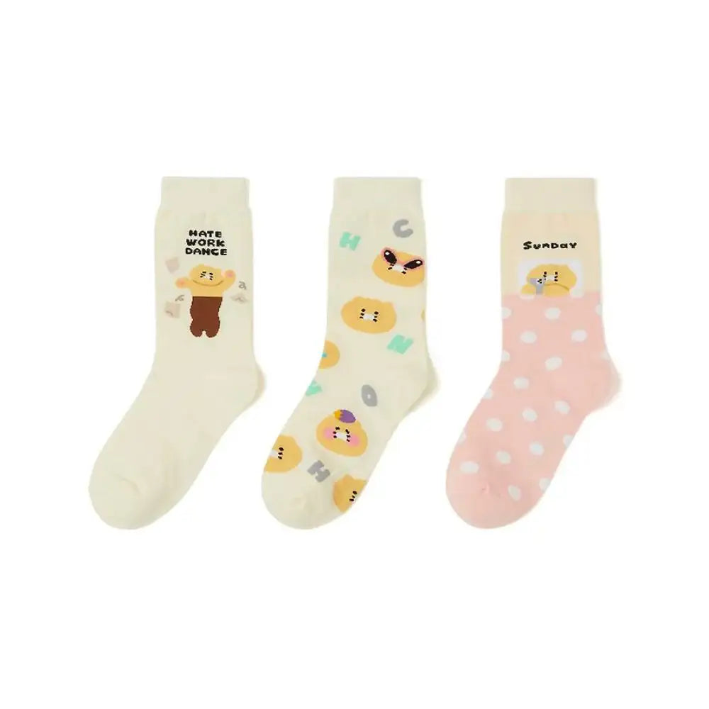 Kakao Friends - Choonsik Comfy Daily Socks - Kakao Friends - Socks - Harumio