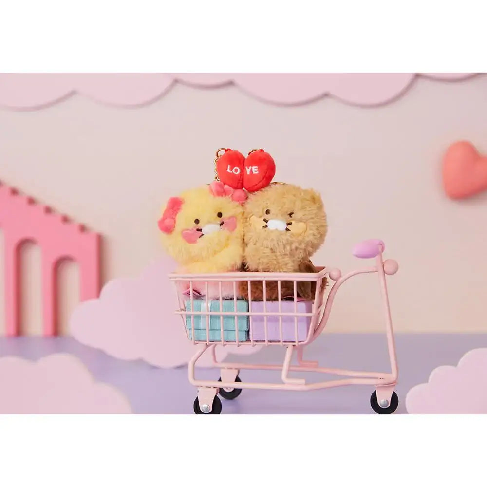 Kakao Friends - Choonsik Love Magnet Keyring Doll Set - Kakao Friends - Doll keyring - Harumio