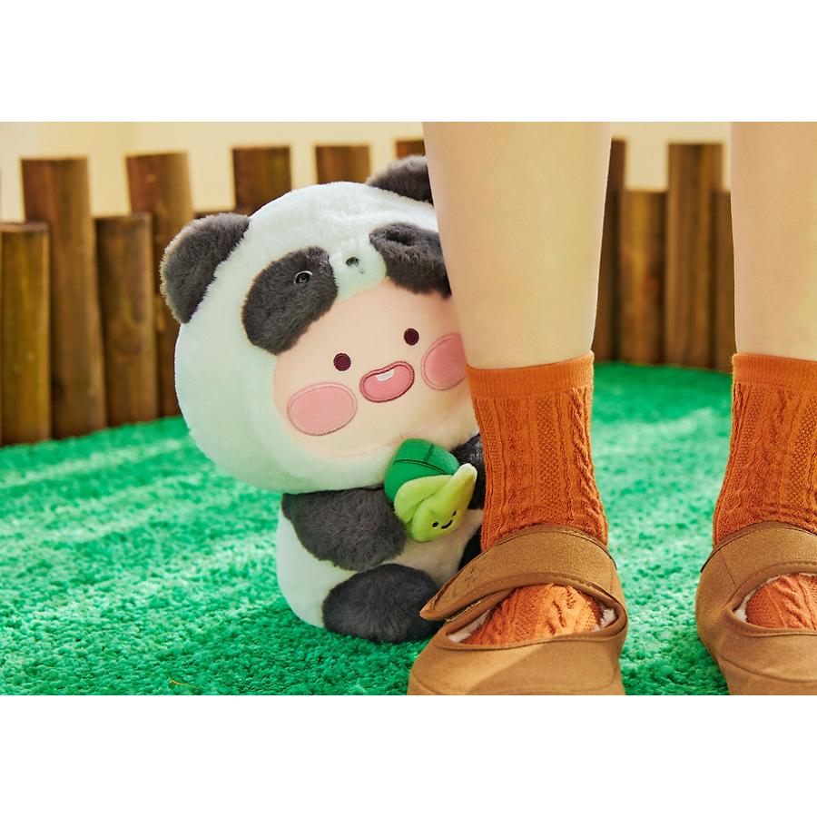 Kakao Friends - FRIENDZOO Panda Plush Doll (Little Apeach)