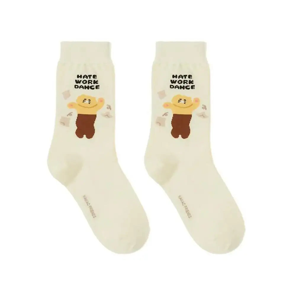 Kakao Friends - Choonsik Comfy Daily Socks - Kakao Friends - Socks - Harumio