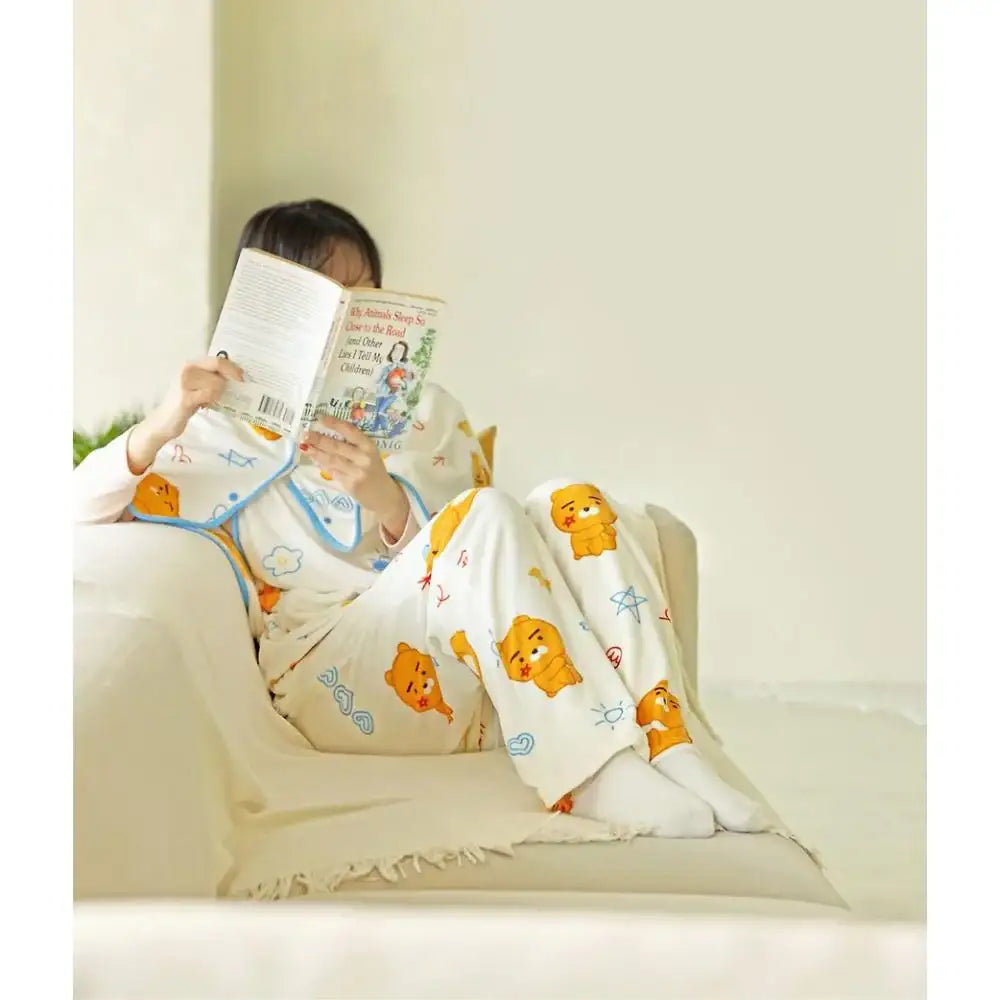 Kakao Friends - Drawing Sleep Pants - Kakao Friends - Pants - Harumio