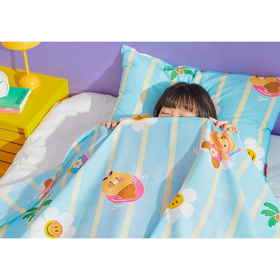 Wiggle Wiggle x Kakao Friends - Choonsik Single Blanket & Pillow Cover - Wiggle Wiggle x Kakao Friends - Duvet - Harumio