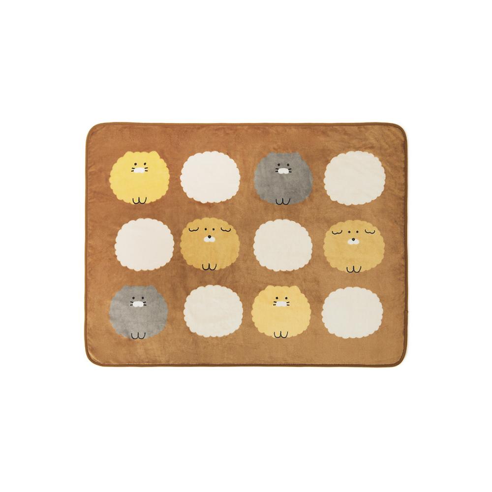Kakao Friends - FRIENDAY Choonsik Gift Pack Knee Blanket (Brown)