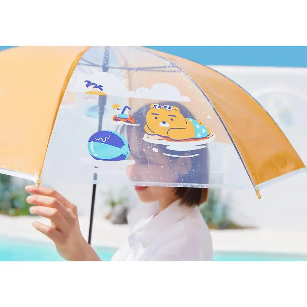 Kakao Friends - Choonsik Summer Holiday Transparent Umbrella - Kakao Friends - Umbrella - Harumio