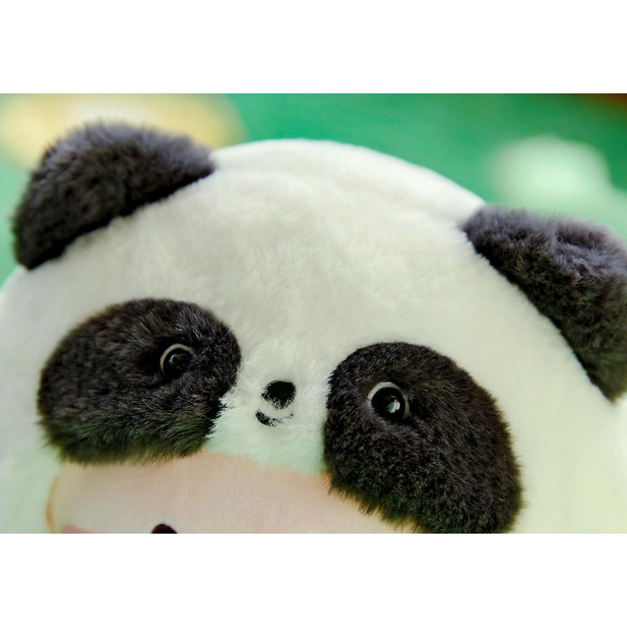 Kakao Friends - FRIENDZOO Panda Plush Doll (Little Apeach)