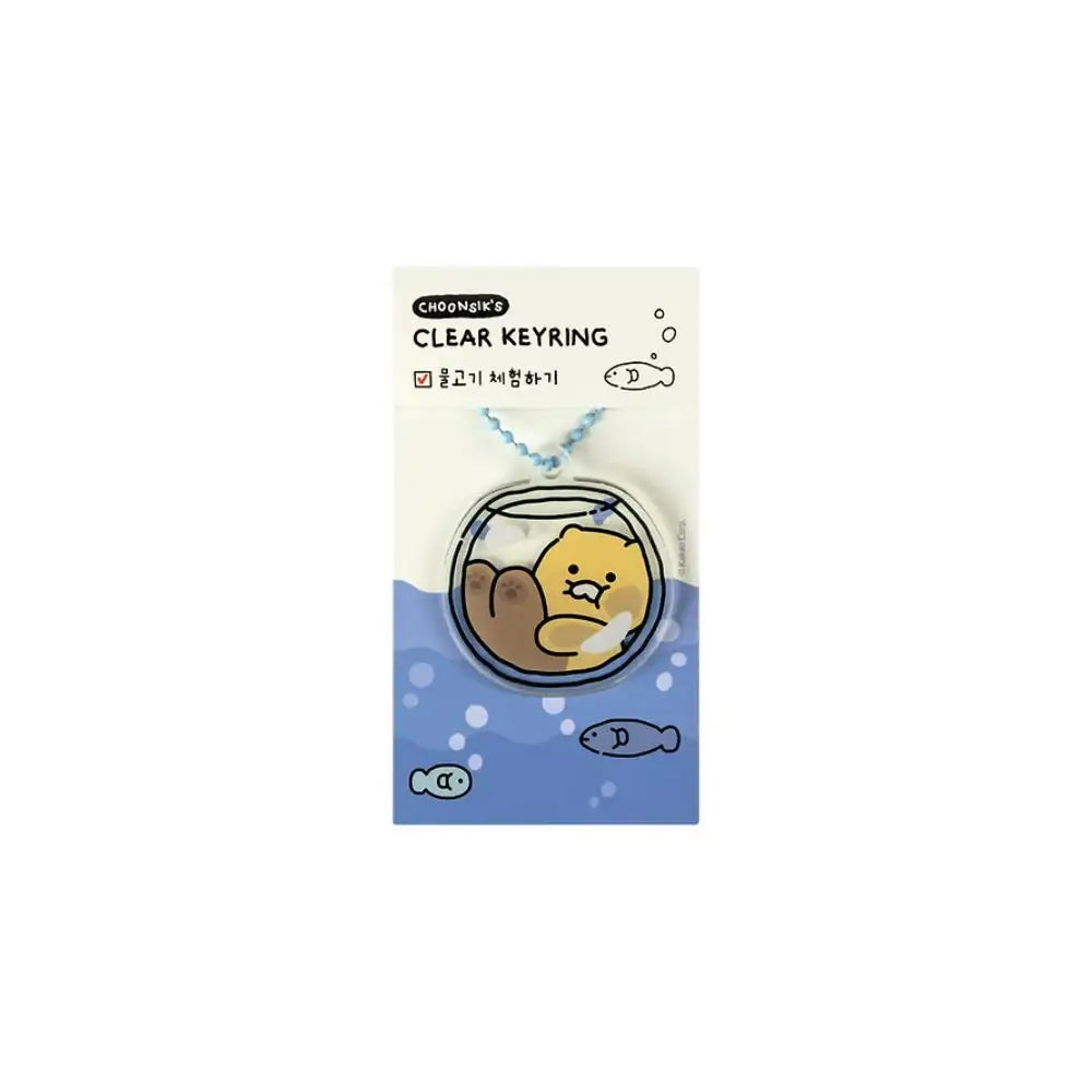 Kakao Friends - Choonsik Clear Acrylic Keyring - Kakao Friends - Acrylic Keyring - Harumio
