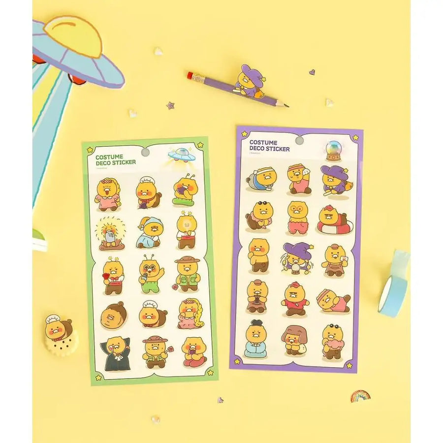Kakao Friends - Choonsik Starry Sky Costume Deco Sticker - Kakao Friends - Sticker - Harumio