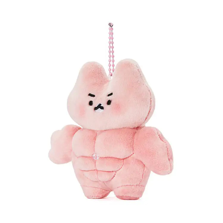 Kakao Friends - Ddoangzzi Pingto Muscle Body Doll Keyring