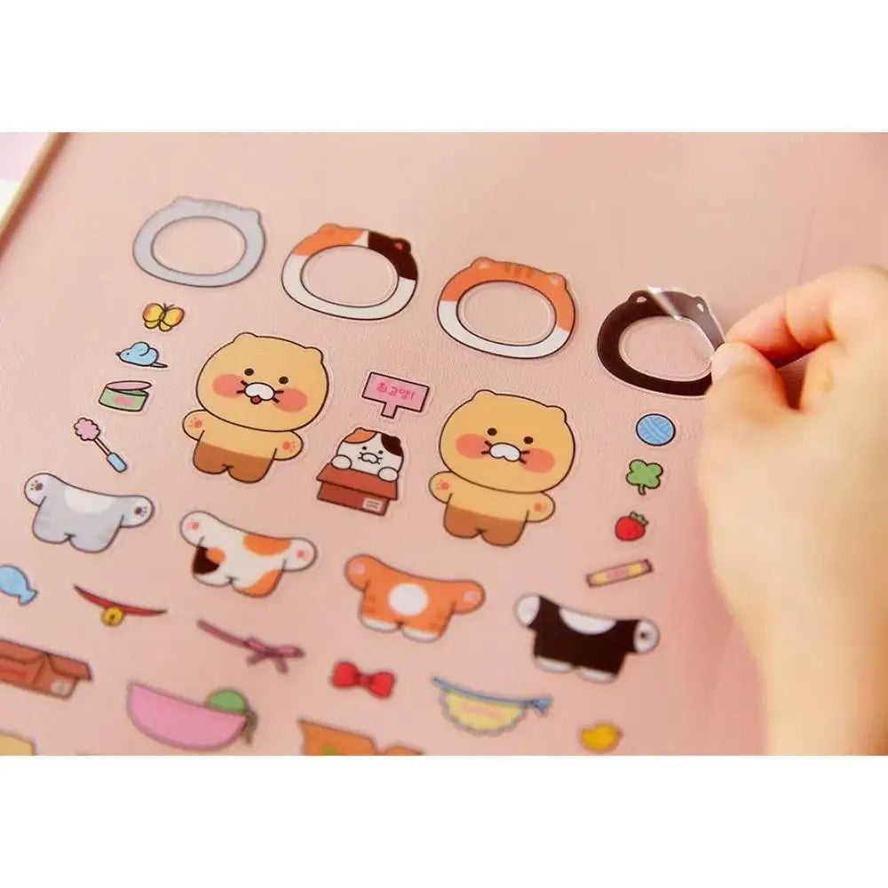 Kakao Friends - Choonsik Dress Up Sticker - Kakao Friends - Sticker - Harumio