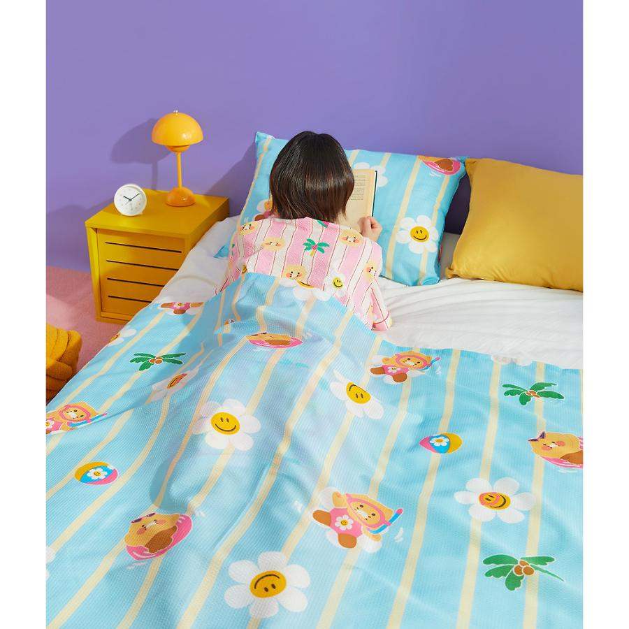 Wiggle Wiggle x Kakao Friends - Choonsik Single Blanket & Pillow Cover - Wiggle Wiggle x Kakao Friends - Duvet - Harumio