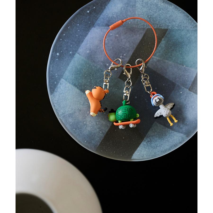 Kakao Friends - Yeonnal Yetchoon Figure Charm 3-Piece Set
