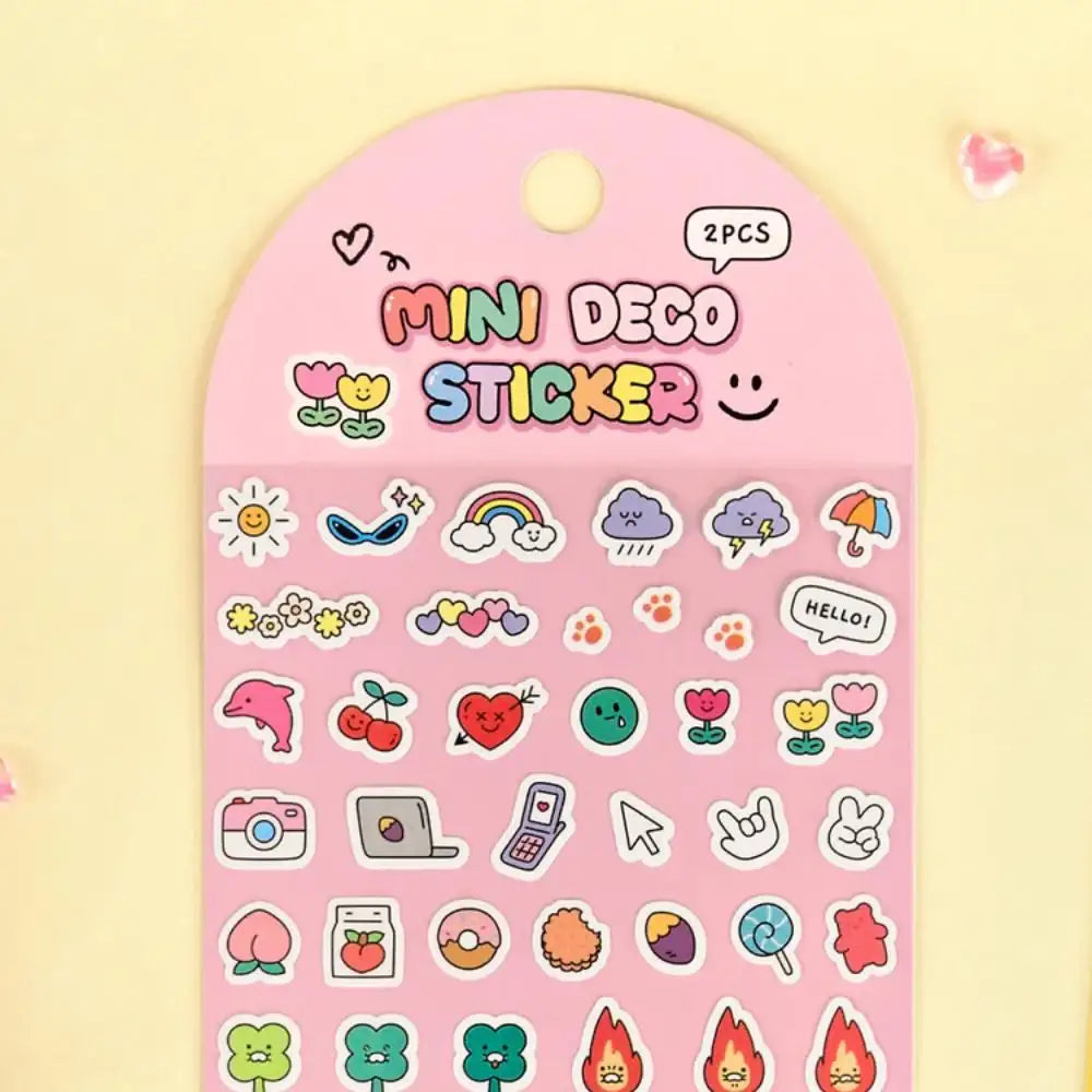 Kakao Friends - Seichee's Mini Deco Sticker Set - Kakao Friends - Sticker - Harumio