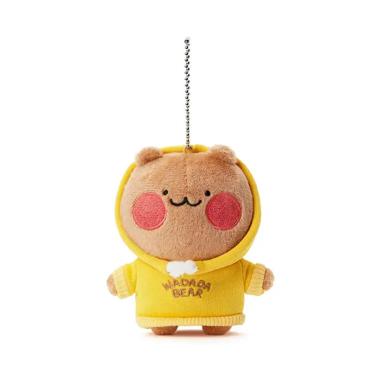 Kakao Friends - Wadada Bear Hoodie Keyring