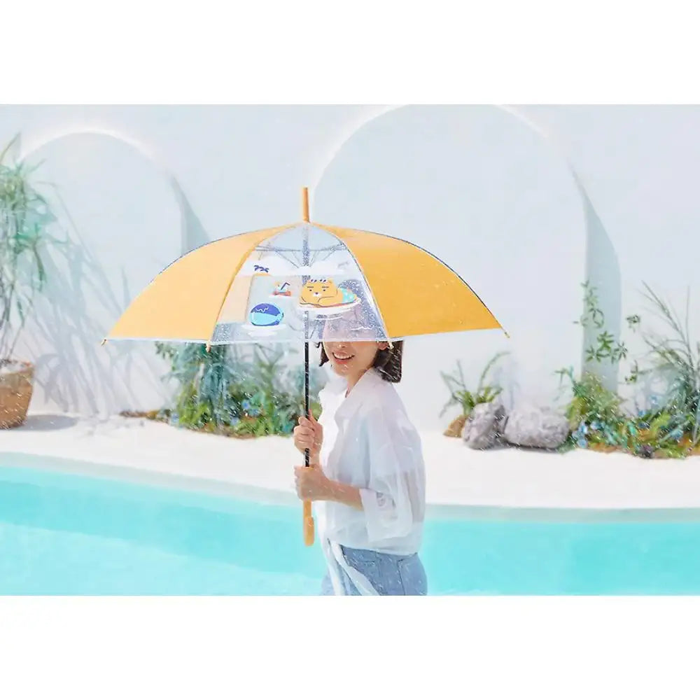 Kakao Friends - Choonsik Summer Holiday Transparent Umbrella - Kakao Friends - Umbrella - Harumio