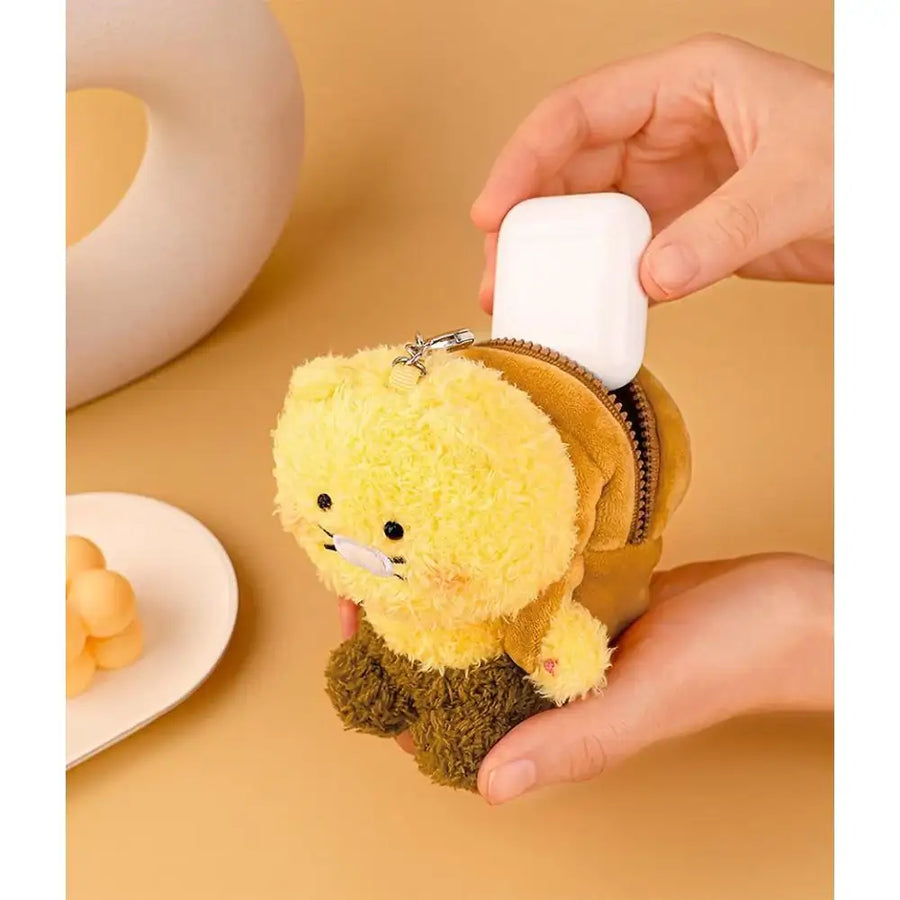 Kakao Friends - Bread Choonsik Plush Wireless Earphone Pouch - Kakao Friends - Earphone Pouch - Harumio