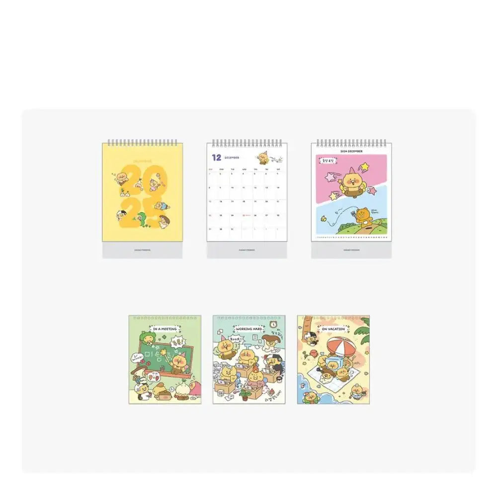 Kakao Friends - 2025 Desktop Calendar - Kakao Friends - Calendar - Harumio