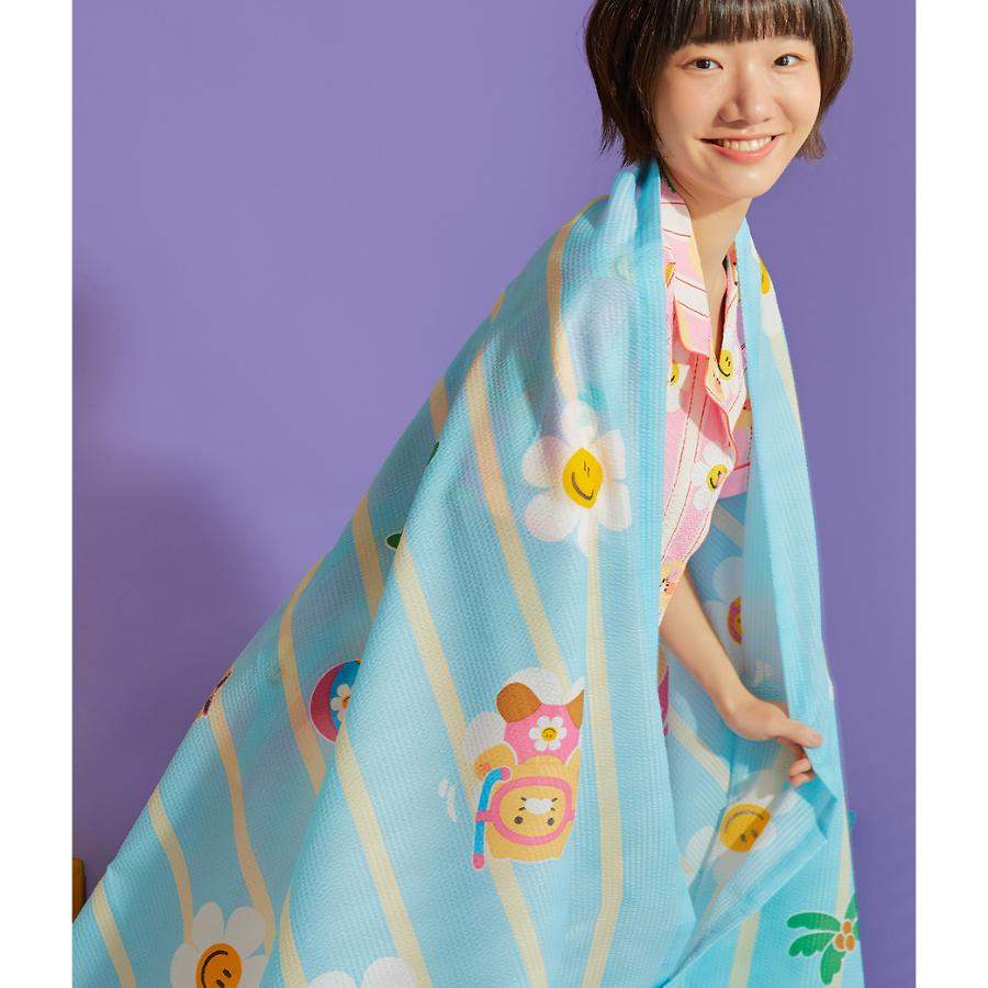 Wiggle Wiggle x Kakao Friends - Choonsik Single Blanket & Pillow Cover - Wiggle Wiggle x Kakao Friends - Duvet - Harumio