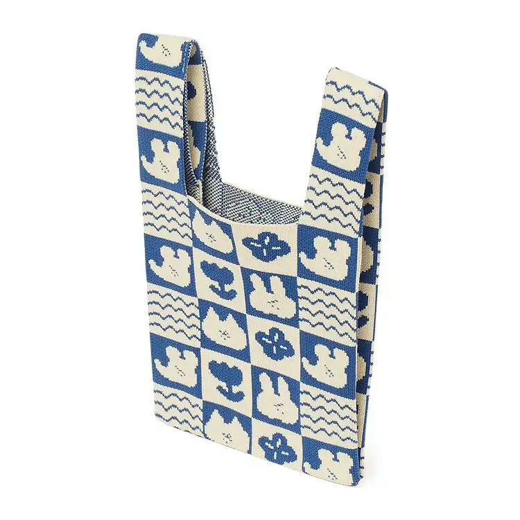 Kakao Friends - Sukeydokey Face Knit Bag - Kakao Friends - Home & Living, Accessories - Harumio