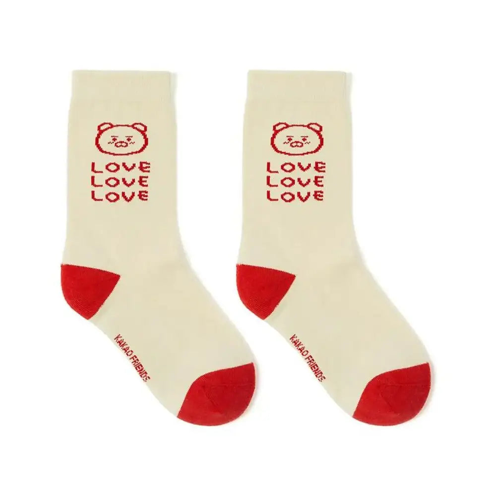 Kakao Friends - Friends Soft Daily Socks - Kakao Friends - Socks - Harumio
