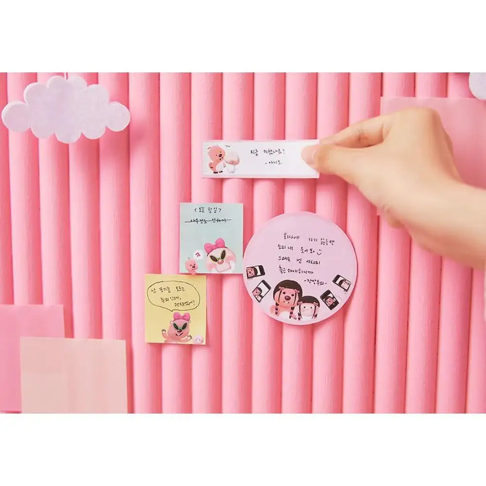 Kakao Friends x Zanmang Loopy - Apeach Sticky Note - Kakao Friends x Zanmang Loopy - Sticky Notes - Harumio