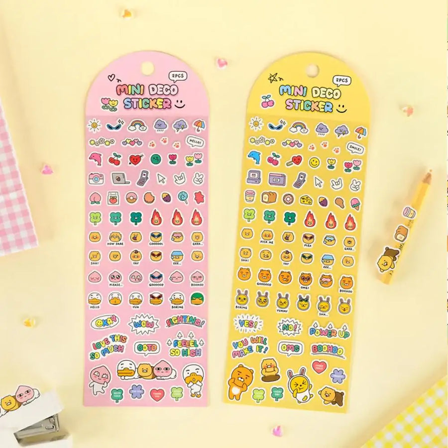 Kakao Friends - Seichee's Mini Deco Sticker Set - Kakao Friends - Sticker - Harumio