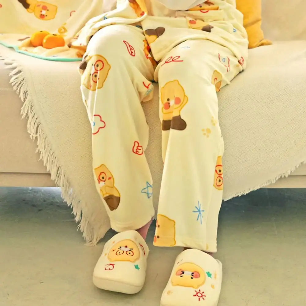 Kakao Friends - Drawing Sleep Pants - Kakao Friends - Pants - Harumio