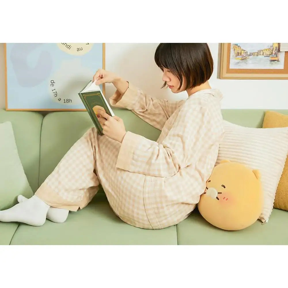 Kakao Friends - Choonsik Shy Face Cushion - Kakao Friends - Plush - Harumio