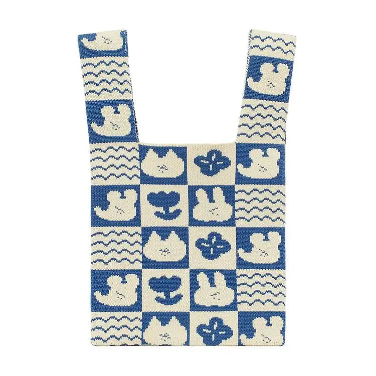 Kakao Friends - Sukeydokey Face Knit Bag - Kakao Friends - Home & Living, Accessories - Harumio
