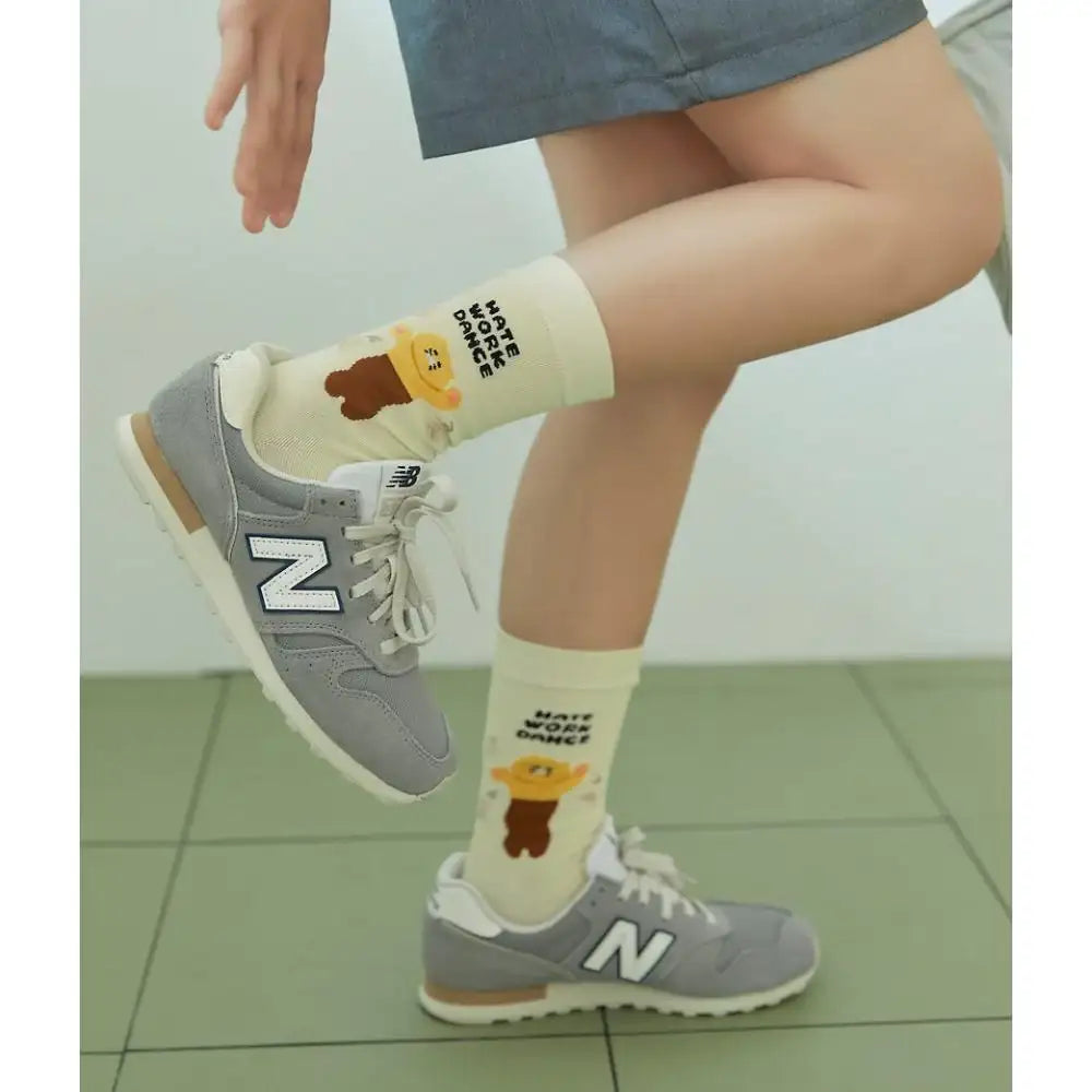 Kakao Friends - Choonsik Comfy Daily Socks - Kakao Friends - Socks - Harumio
