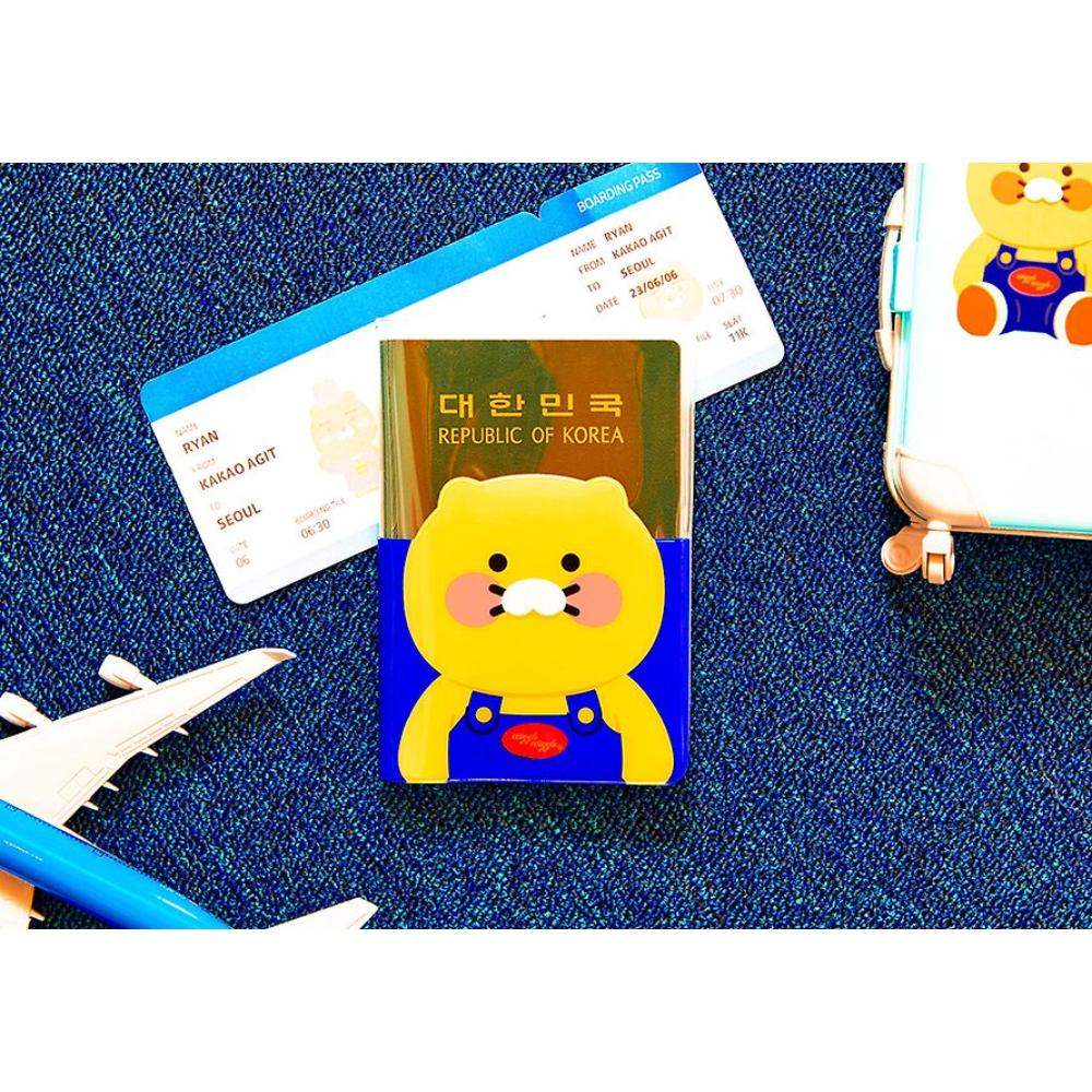 Kakao Friends x Wiggle Wiggle - Choonsik Passport Case - Kakao Friends - Home & Living, Accessories - Harumio
