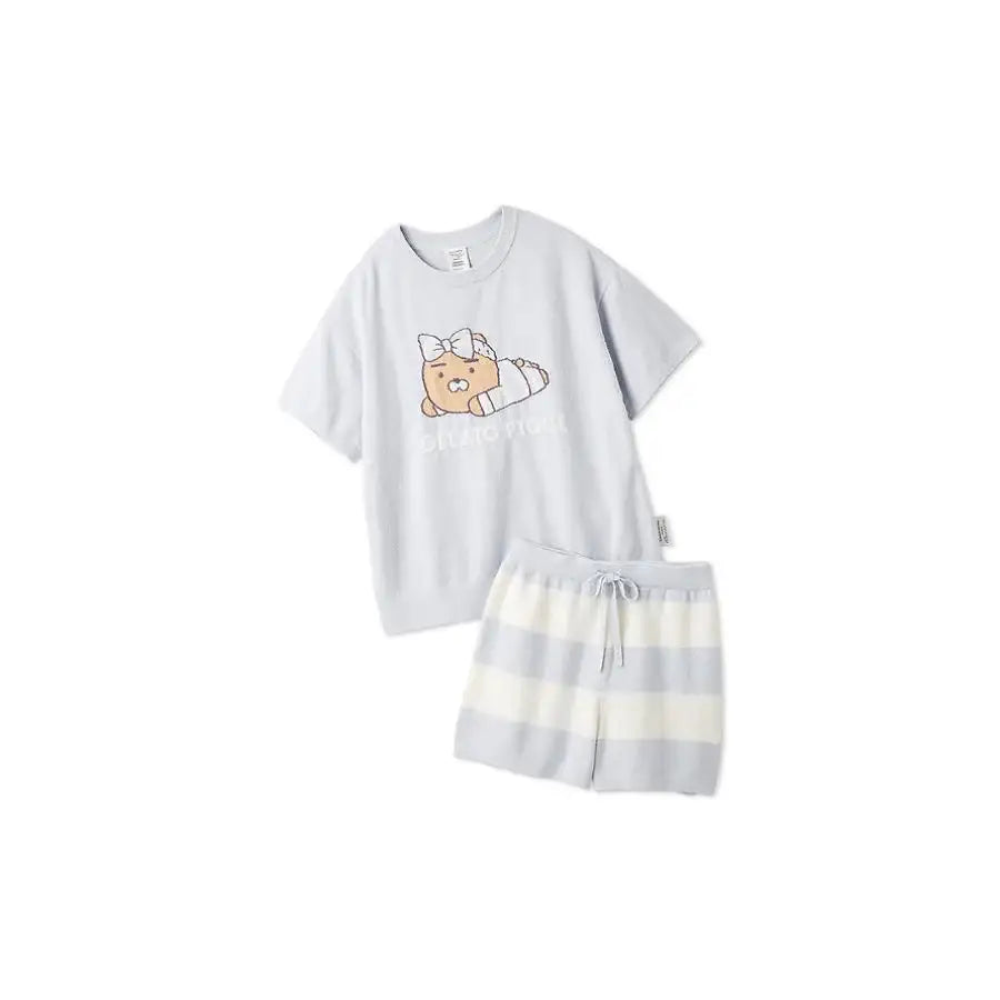GELATO PIQUE X Kakao Friends - Ryan SMOOTHIE Pullover & Shorts Set - Kakao Friends - Pajama Set - Harumio