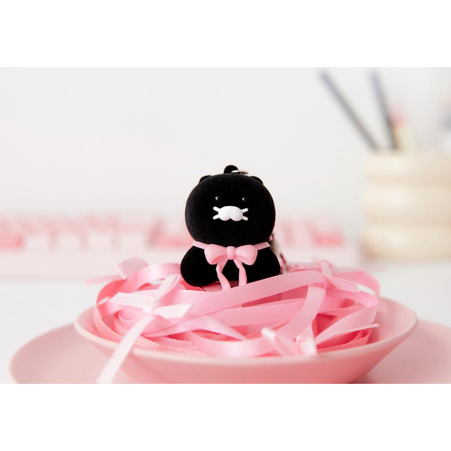 Kakao Friends - Black Choon Figure Keyring (Choonsik)