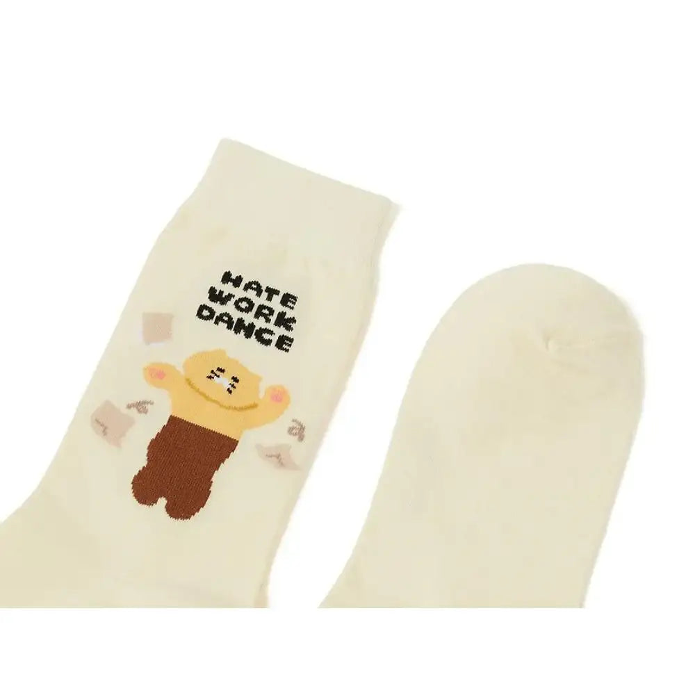 Kakao Friends - Choonsik Comfy Daily Socks - Kakao Friends - Socks - Harumio