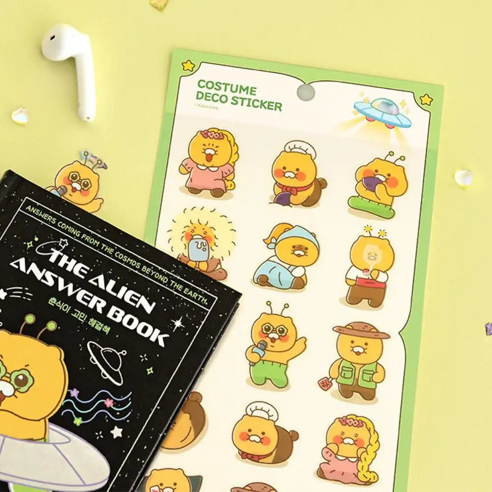 Kakao Friends - Choonsik Starry Sky Costume Deco Sticker - Kakao Friends - Sticker - Harumio