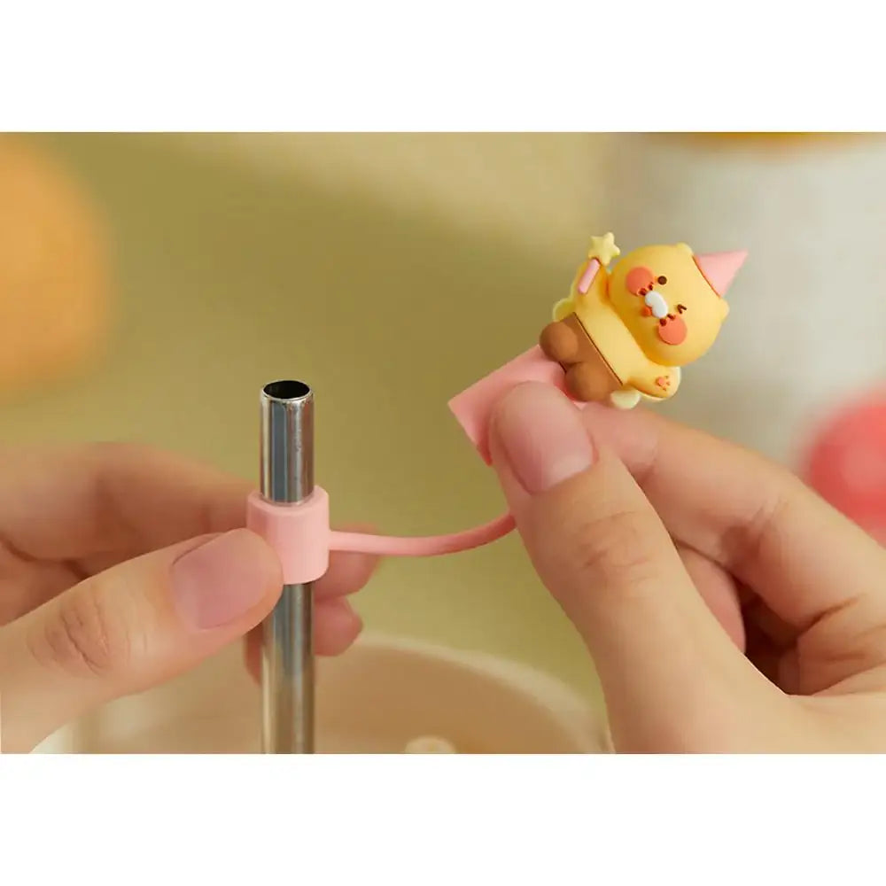 Kakao Friends - Today's Fairy Choonsik Tumbler Straw Stopper 2P Set - Kakao Friends - straw stopper - Harumio