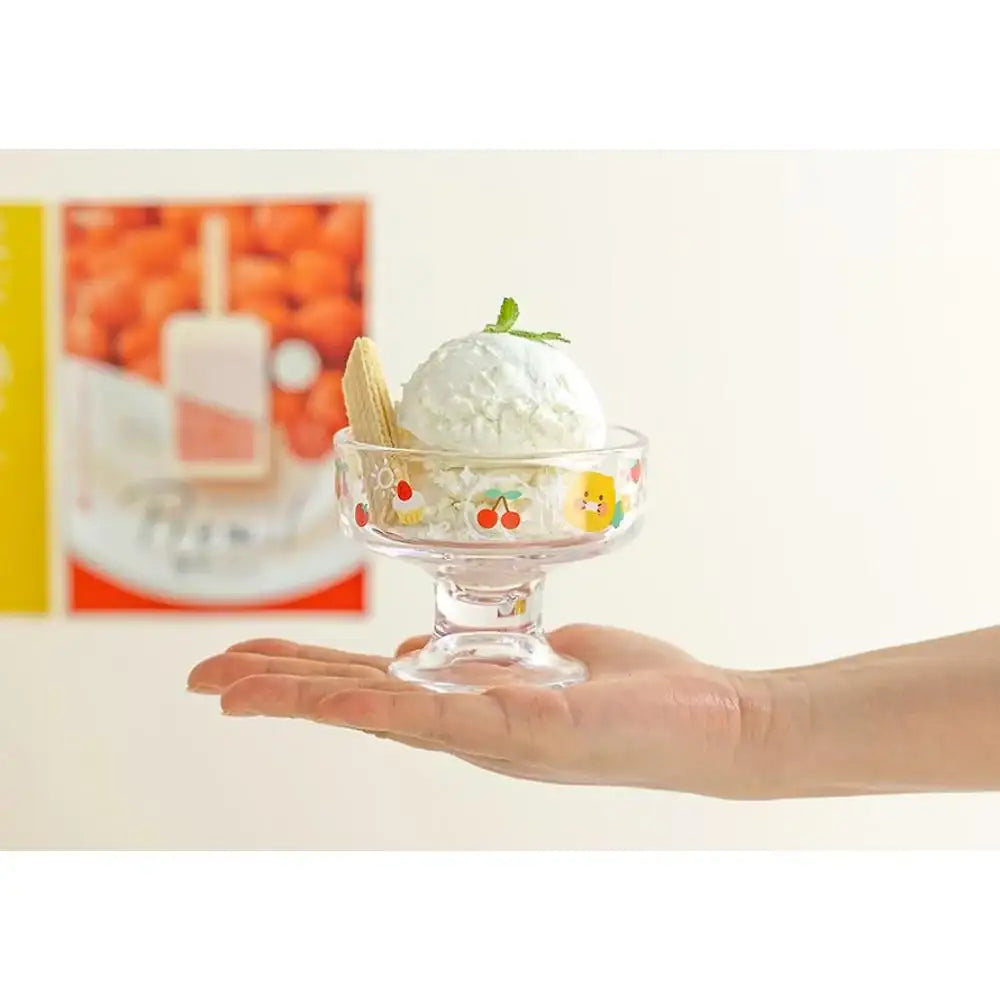 Kakao Friends - Choonsik Ice Cream Bowl & Spoon Set - Kakao Friends - Bowl - Harumio