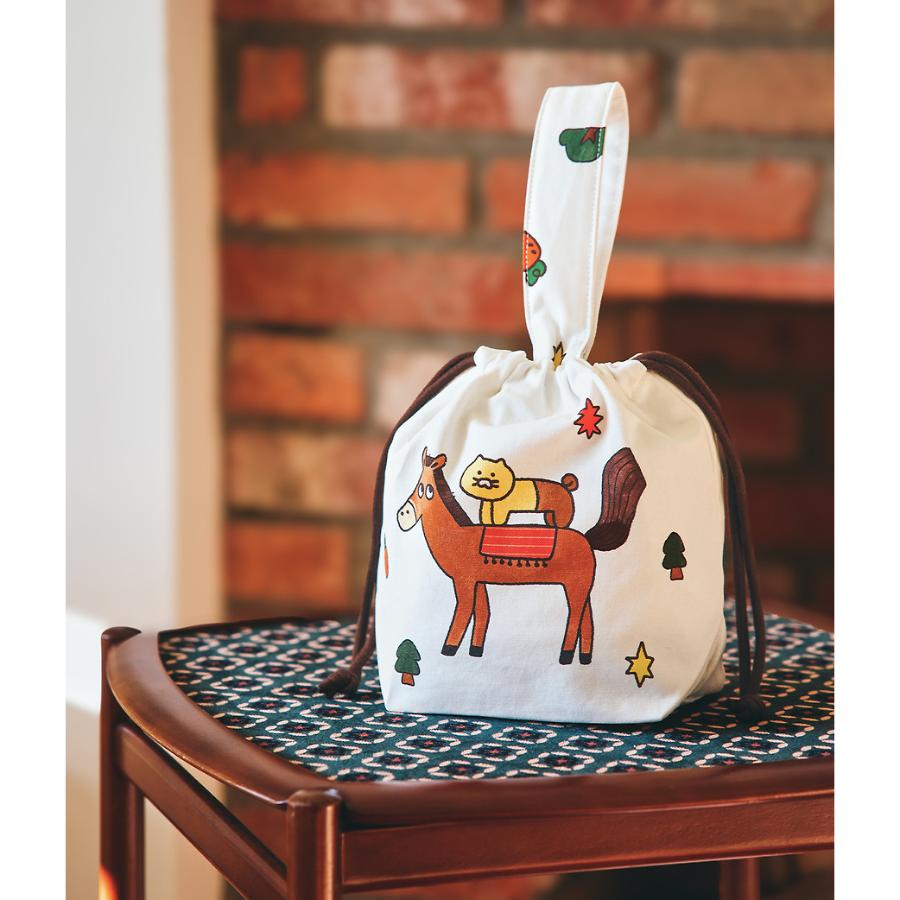 Kakao Friends - Lucky Pony Day Handle Pouch Bag (Choonsik)
