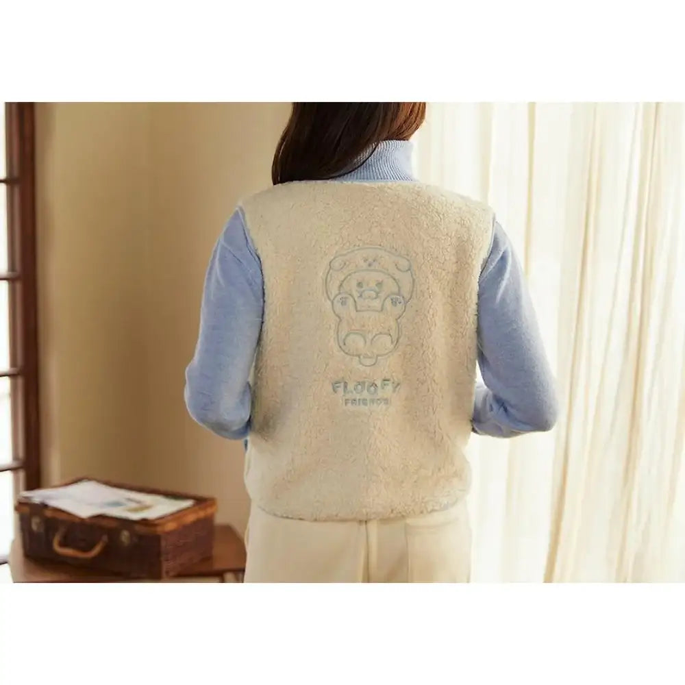 Kakao Friends - Floofy Friends Fleece Vest - Kakao Friends - Vest - Harumio