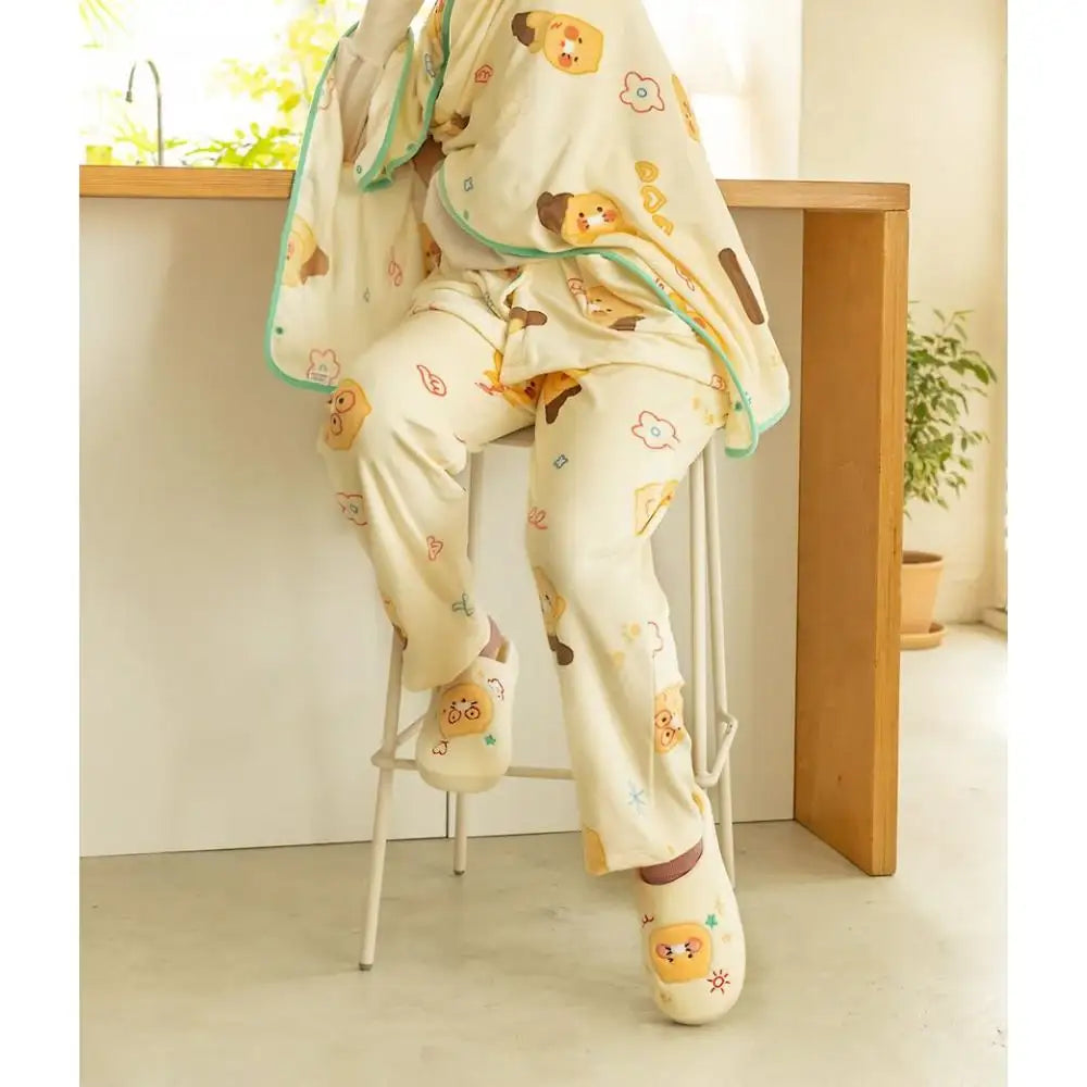 Kakao Friends - Drawing Sleep Pants - Kakao Friends - Pants - Harumio