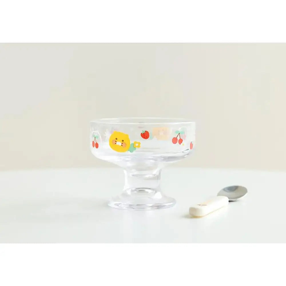 Kakao Friends - Choonsik Ice Cream Bowl & Spoon Set - Kakao Friends - Bowl - Harumio