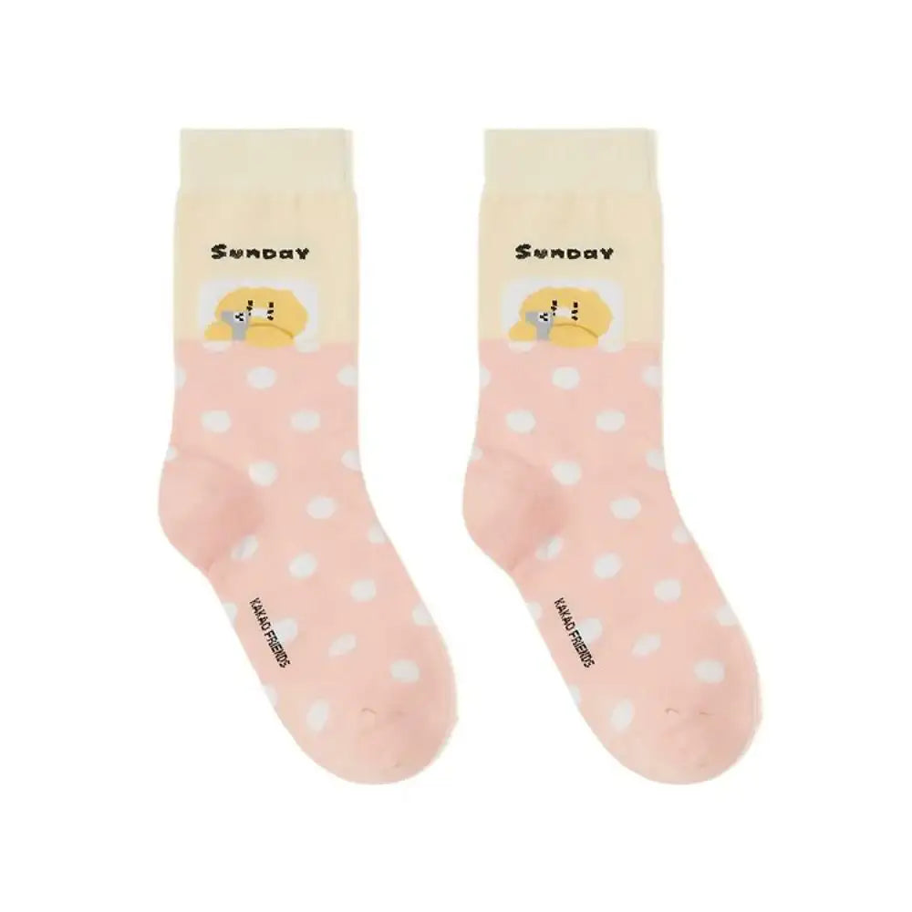 Kakao Friends - Choonsik Comfy Daily Socks - Kakao Friends - Socks - Harumio