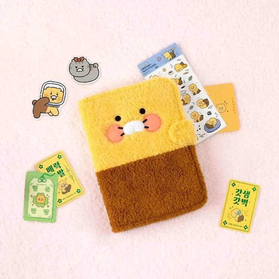 Kakao Friends - Choonsik Ordinary Fabric Notebook - Kakao Friends - Notebook - Harumio