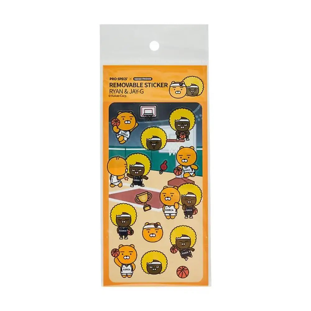 PRO-SPECS x Kakao Friends - Ryan & Jay-G Basketball Sticker Pack - Kakao Friends - Sticker - Harumio