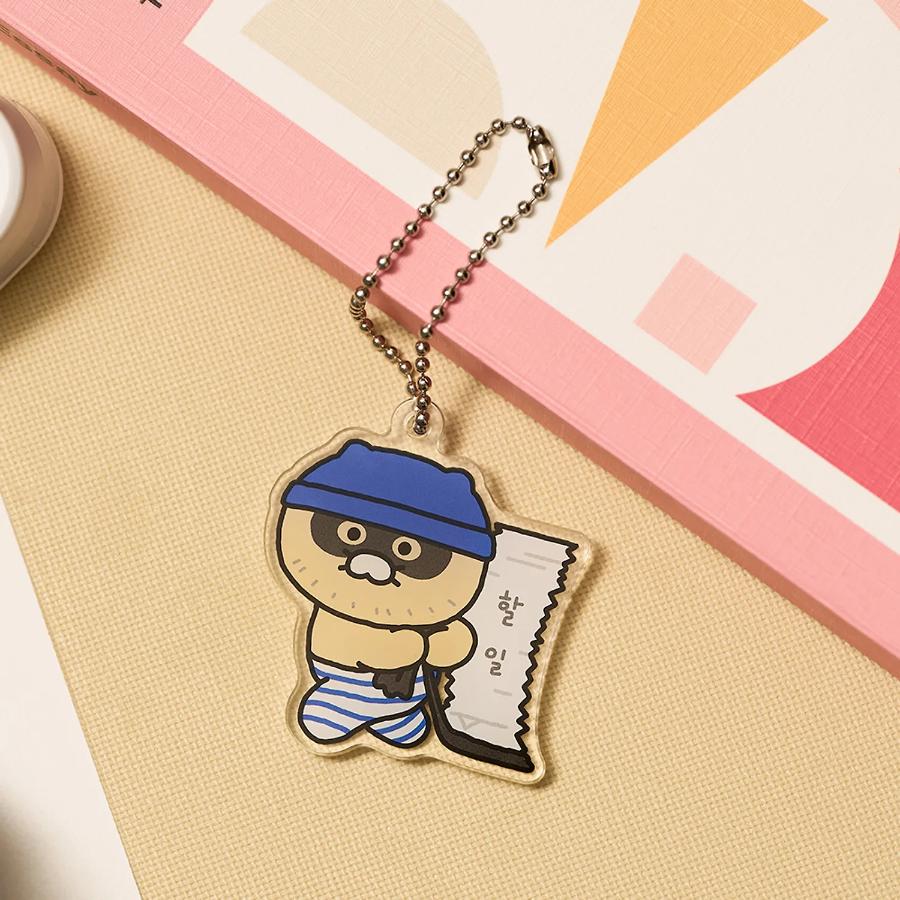 Kakao Friends - Thief Choon Random Acrylic Keyring (1 of 5 types)