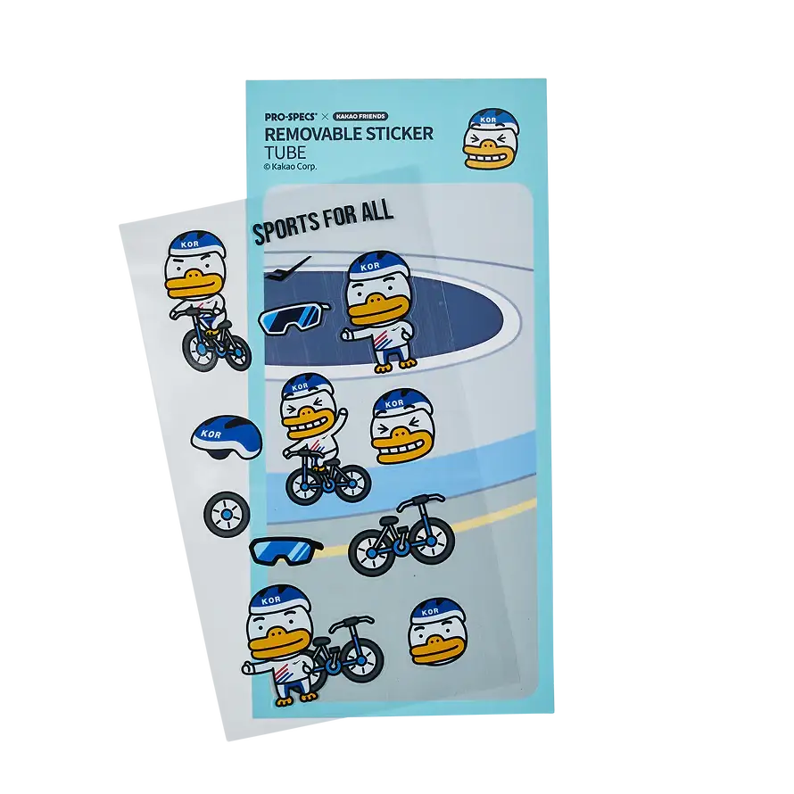 PRO-SPECS x Kakao Friends - Tube Bicycle Sticker Pack - Kakao Friends - Sticker - Harumio