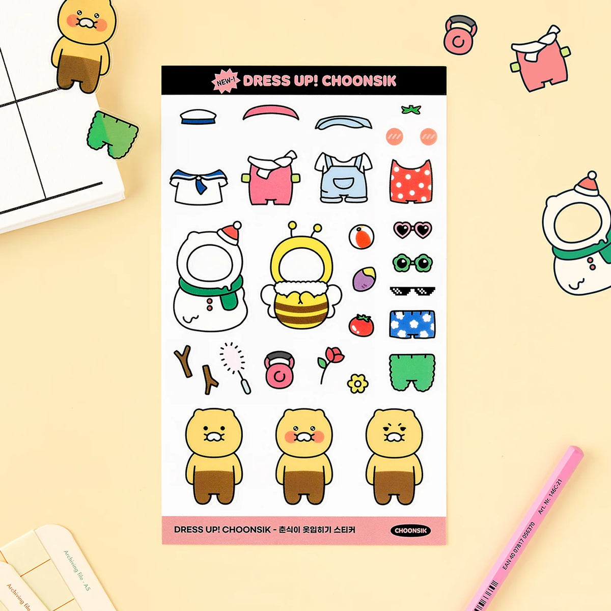 Kakao Friends - Deco Sticker